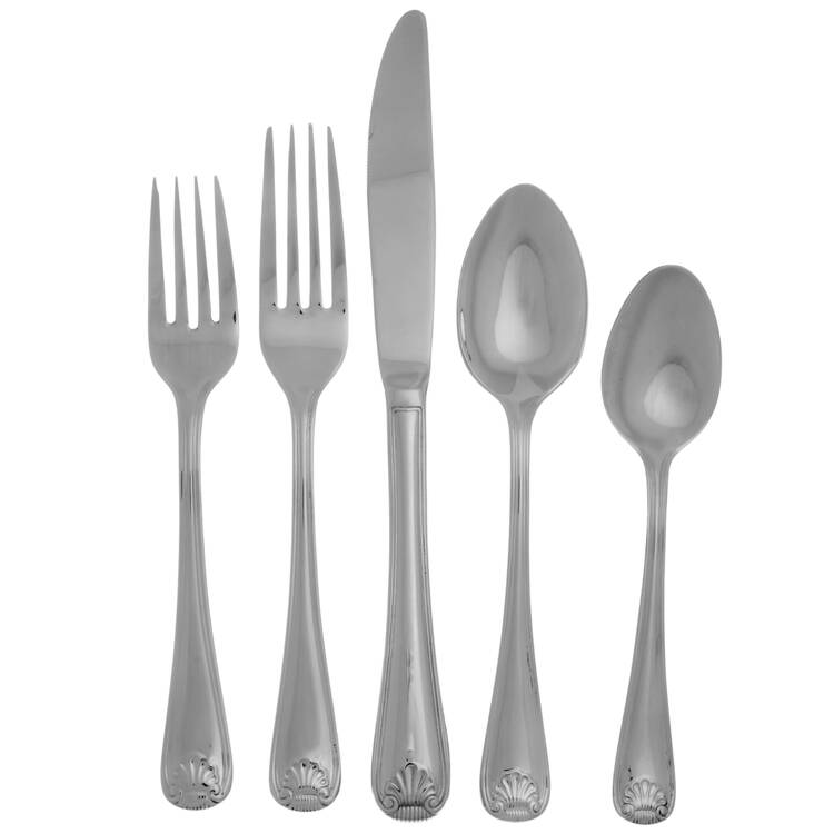 Hampton Shell (Stainless) 5 Piece Place Setting