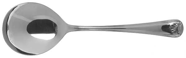 Hampton Shell (Stainless) Solid Serving Spoon
