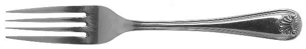 Hampton Shell (Stainless) Fork