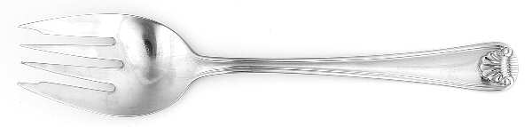 Hampton Shell (Stainless) Medium Solid Cold Meat Serving Fork
