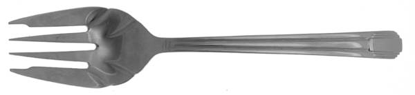 Ile De France (Stainless) Medium Solid Cold Meat Serving Fork