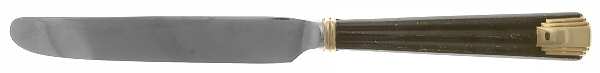 Ile De France (Stainless, Black Handle) New French Hollow Knife