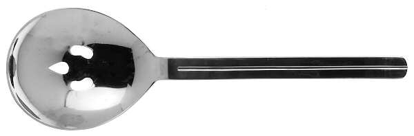 Infinite (Stainless) Pierced Solid Serving Spoon