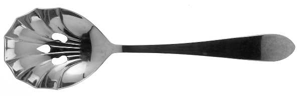 Kent (Stainless) Pierced Solid Serving Spoon