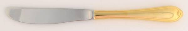Knottingham (Gold Electroplate) Modern Hollow Knife