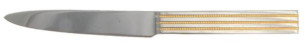 Lauren-Gold (Stnls, Gold Acct) New French Solid Knife