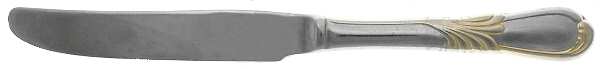 Linda (Stainless-Gold Accent) New French Hollow Knife