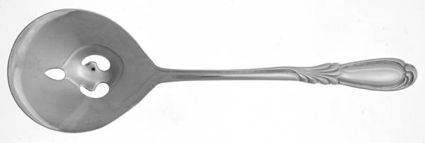 Linda (Silverplate) Pierced Tablespoon (Serving Spoon)