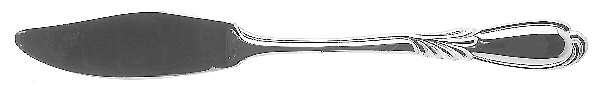 Linda (Silverplate) Flat Handle Master Butter Knife
