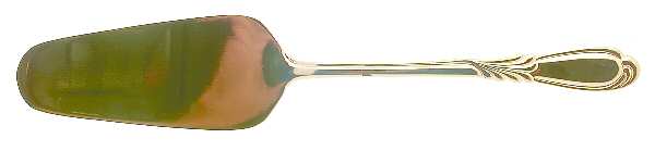 Linda Gold (Gold Electroplate) All Stainless Pie Server