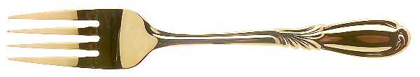 Linda Gold (Gold Electroplate) Individual Salad Fork