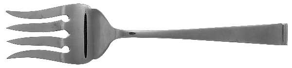 Maxima (Stainless) Medium Solid Cold Meat Serving Fork