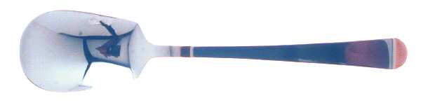 Melage-Gold (Stainless, Gold Accent) Sugar Spoon
