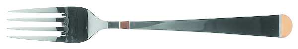 Melage-Gold (Stainless, Gold Accent) Individual Salad Fork