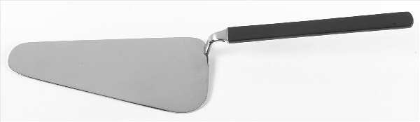 Midnight (Stainless, Matte Handle) Pie and Cake Server, Solid Piece