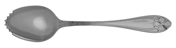 Noblis (Stainless) Fruit/Orange Spoon Individual, Serrated Bowl HC