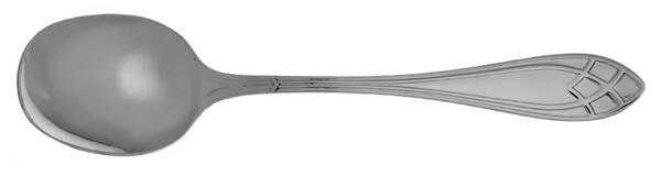 Noblis (Stainless) Round Bowl Soup Spoon (Cream Soup) HC
