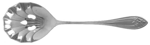 Noblis (Stainless) Pierced Solid Serving Spoon