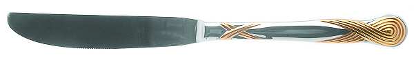 Octave-Gold (Stainless, Gold Accent) Modern Hollow Knife