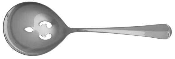 Old Vic (Stainless) Pierced Solid Serving Spoon