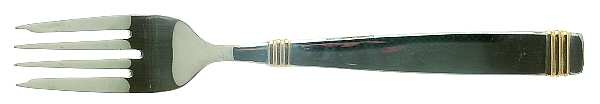 Orion (Stainless-Gold Accent) Individual Salad Fork