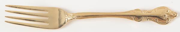 Paloma (Gold Electroplate) Fork