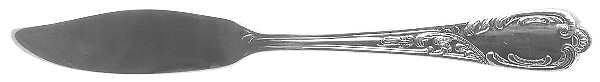 Pegasus (Silverplate) Flat Handle Master Butter Knife