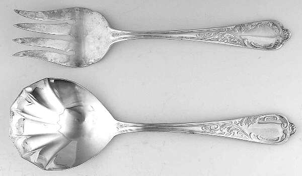 Pegasus (Silverplate) Solid Serving Set