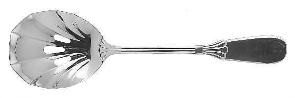 Prince of Wales (Stainless) Pierced Solid Serving Spoon