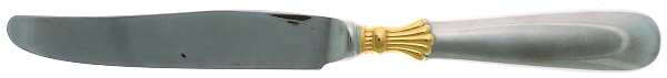 Prince of Wales-Gold Accent (Stainless) New French Hollow Knife