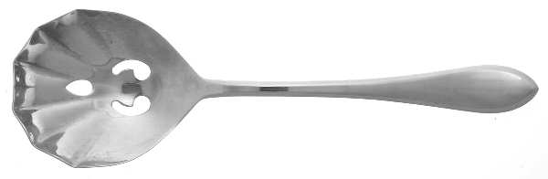 Roseanne (Stainless) Pierced Solid Serving Spoon