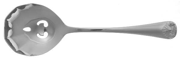 Arlington Shell (Stainless) Pierced Solid Serving Spoon