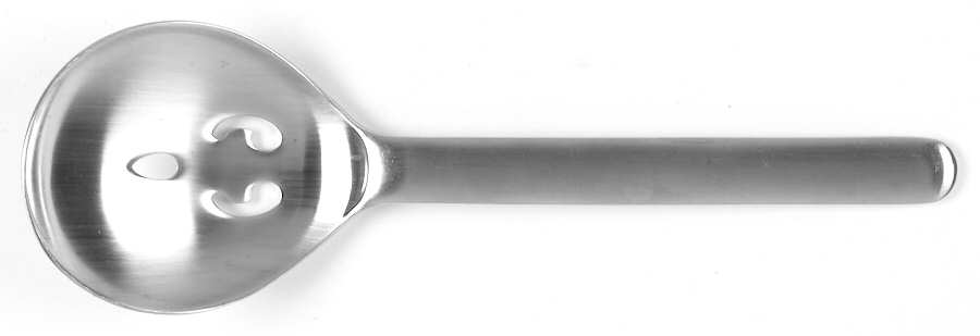 Scan (Stainless) Pierced Solid Serving Spoon