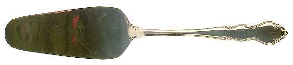 Starlight Gold (Gold Electroplate) Solid Pie Server