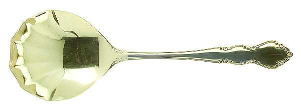 Starlight Gold (Gold Electroplate) Solid Serving Spoon