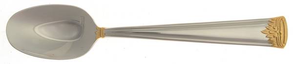 St. Denis (Gold Accent) Place/Oval Soup Spoon