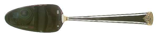 St. Denis (Gold Accent) All Stainless Pie Server