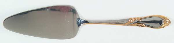 Stephanie-Gold Accent (Stainless) Solid Pie Server