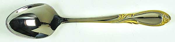 Stephanie-Gold Accent (Stainless) Teaspoon