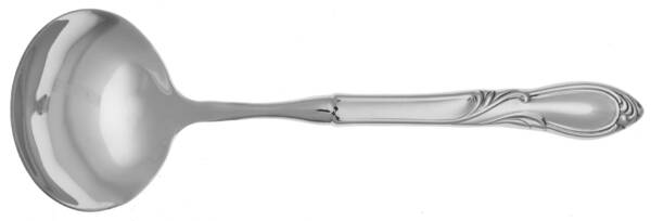 Stephanie (Stainless) Gravy Ladle with No Spout Stainless Bowl HC