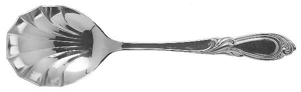 Stephanie (Stainless) Solid Serving Spoon