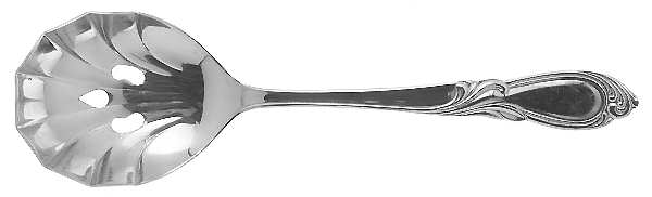 Stephanie (Stainless) Pierced Solid Serving Spoon