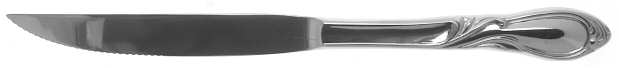 Stephanie (Stainless) Individual Steak Knife Hollow Handle
