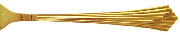 Tango (Gold Electroplate) Fork