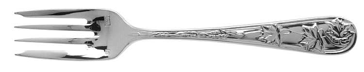 Tuileries-Leaf Garden (Stainless) Individual Salad Fork by Retroneu