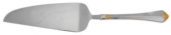 Whitney-Gold (Stainless, Gold Acct) Pie and Cake Server with Stainless Blade HC
