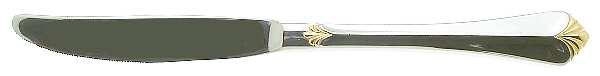 Whitney-Gold (Stainless, Gold Acct) Modern Hollow Knife