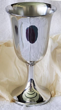 Pewter Holloware Water Goblet