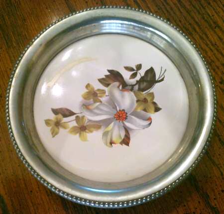 Pewter Holloware Coaster