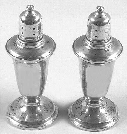 Sterling Hollowware Salt & Pepper Set